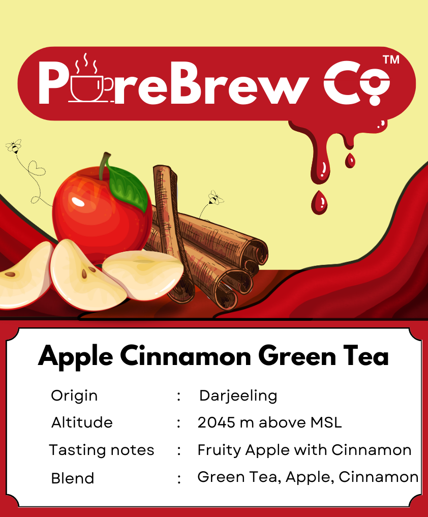 Green Tea - Apple Cinnamon