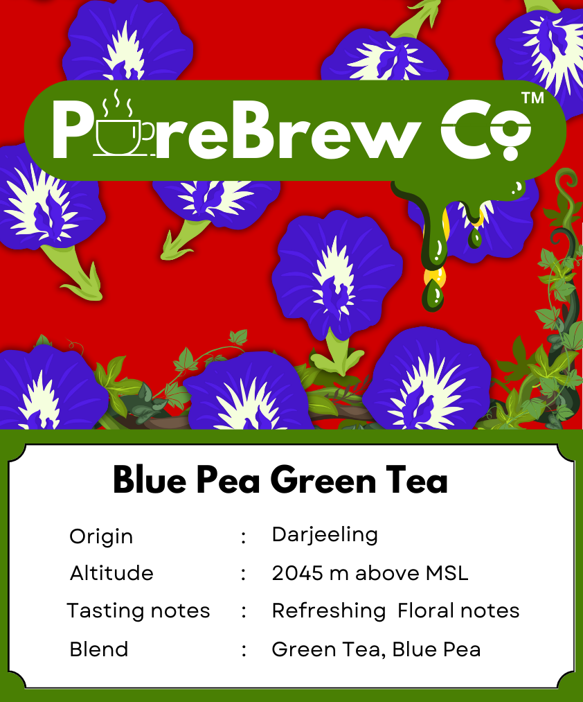 Green Tea - Blue Pea