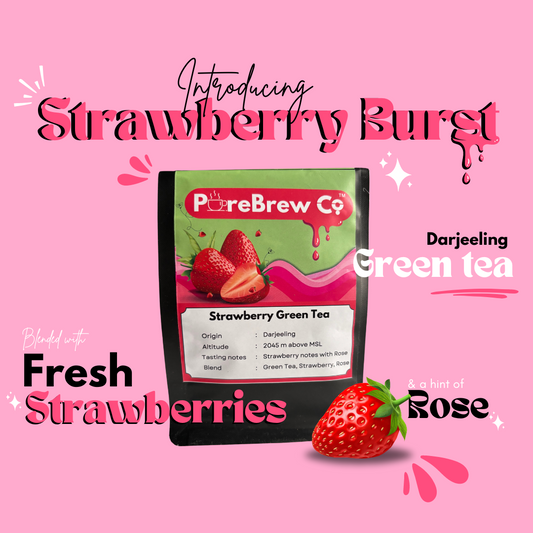 Green Tea - Strawberry