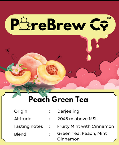 Green Tea - Peach